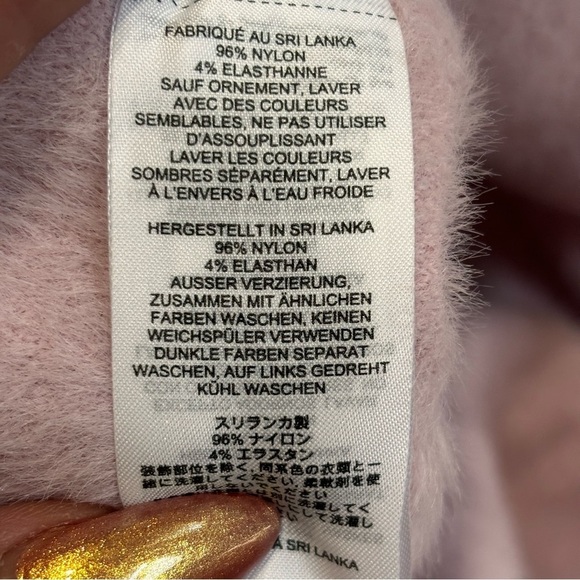 Gymshark x Whitney Simmons fuzzy light lilac sports bra Medium - Picture 7 of 8